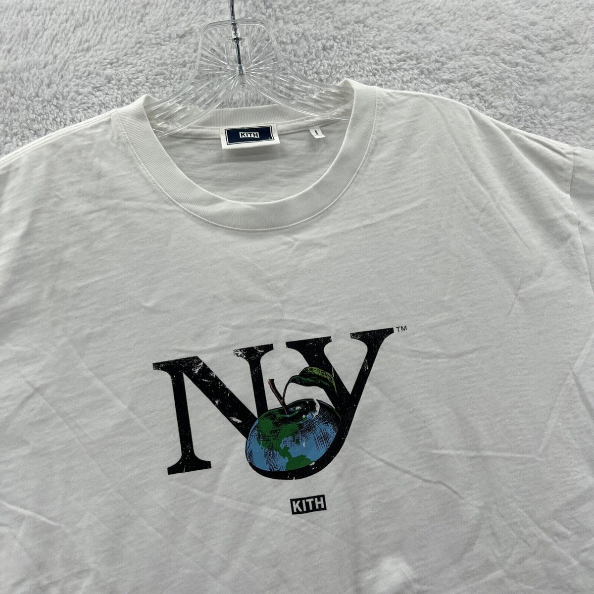 KITH NY Apple T-Shirt 'Vintage White'