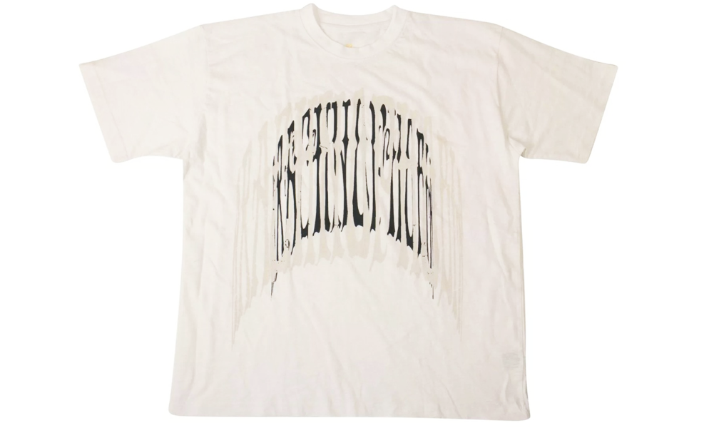 Young Thug Spider Worldwide White Gray Letters Tee